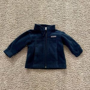 👶 Blue Columbia 3-6 months zip up sweater